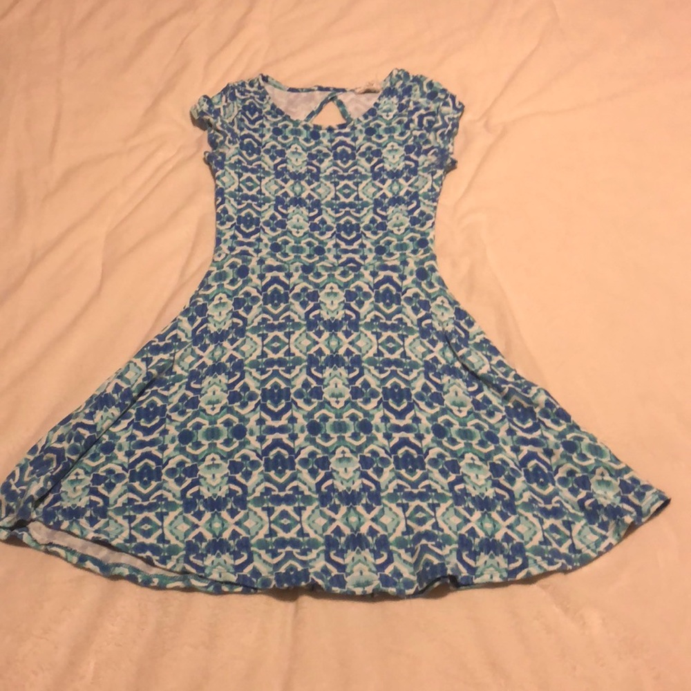 Blue dress